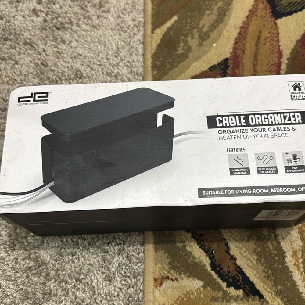 Cable organizer neaten up your space